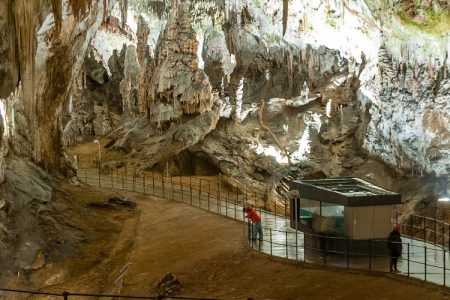 De Postojna Cave in Slovenië