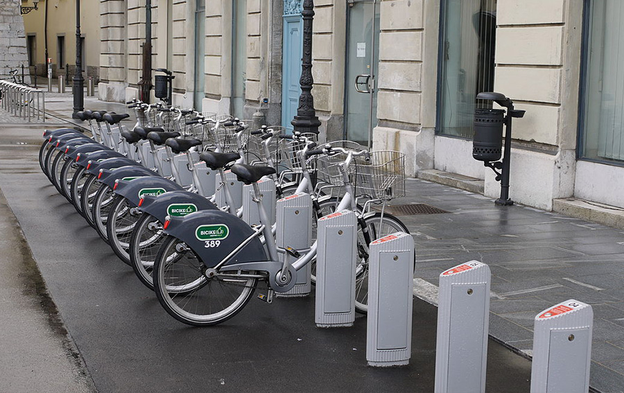 Bicikelj fietsverhuur in Ljubljana