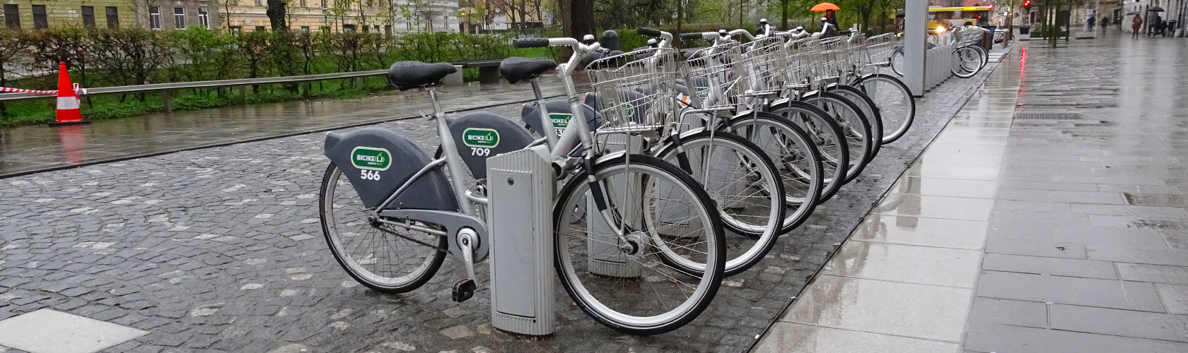 Fietsen in Ljubljana