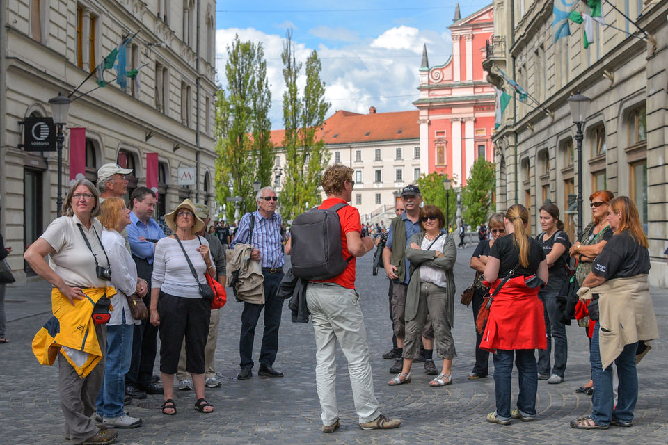 Wandeltocht door Ljubljana