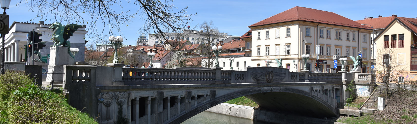 Fietstocht door Ljubljana