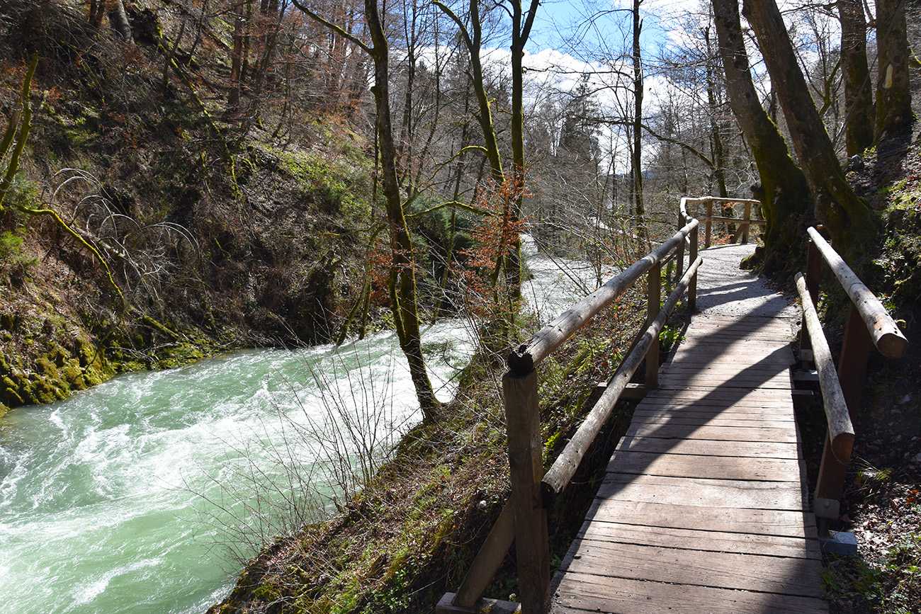 Vintgar Kloof in Slovenië